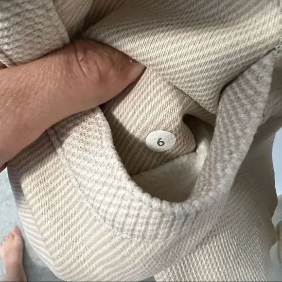 Lululemon Scuba Hoodie II Cream Angel Wing Mojave Tan - Picture 15 of 16